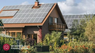 Haus mit guter Energieeffizienzklasse