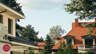 Mehrere Einfamilienhäuser in einer Wohngegend