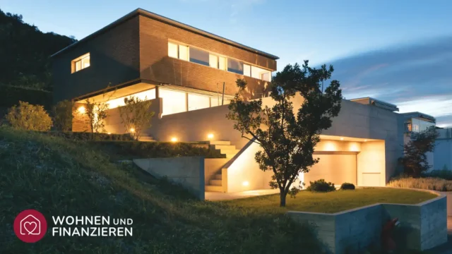 Architektenhaus am Hang